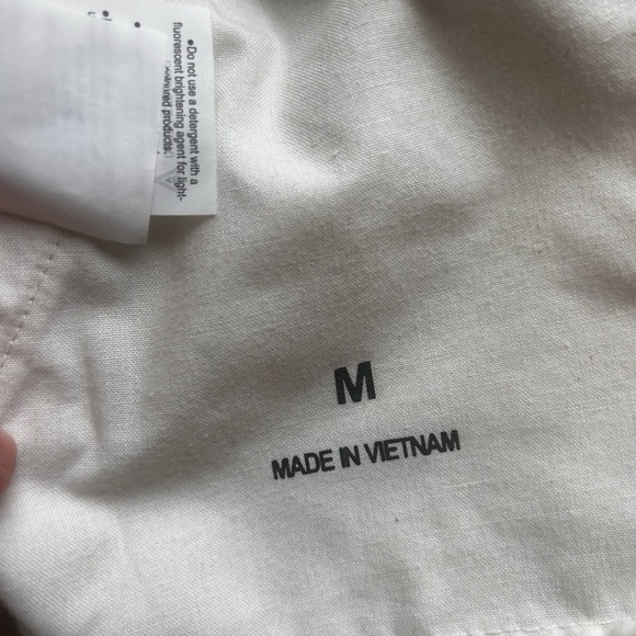 Wide leg Muji cotton pants - Picture 3 of 4